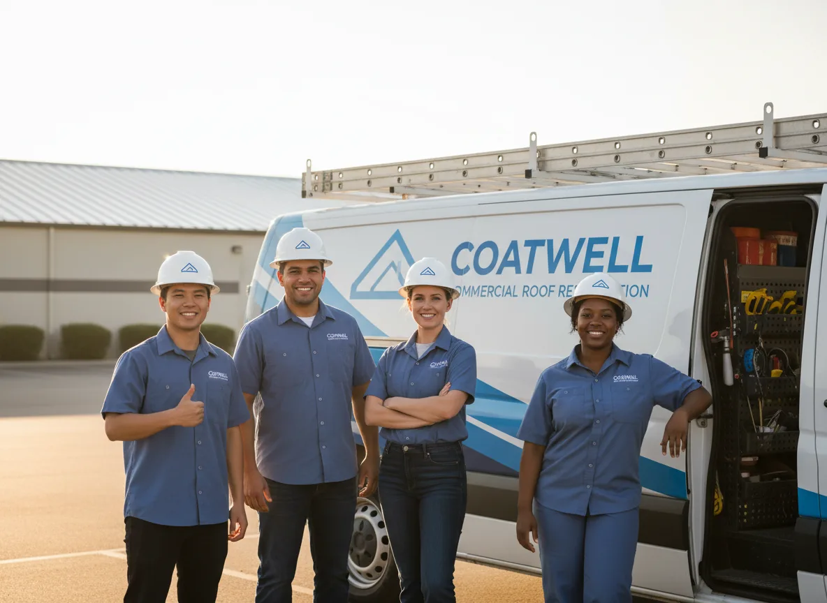 Commercial roof coating company in Dos Palos, CA